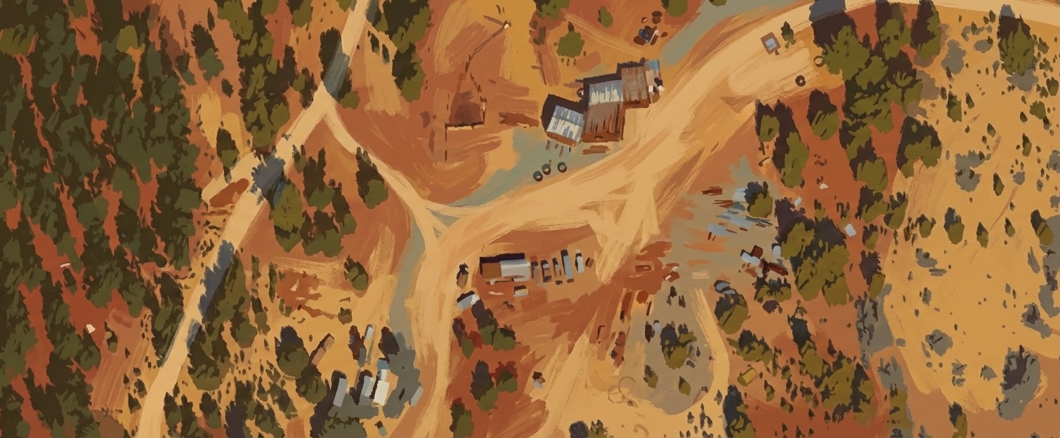 Open rangeland on Cerro Brillante Ranch